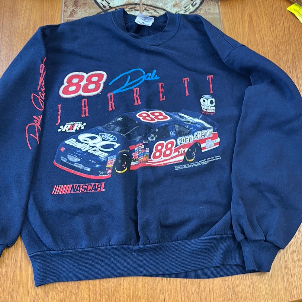 Sweatshirt nascar 88 dale jarrett racing ford car